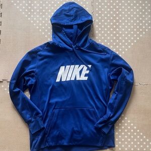 Nike Men's Royal Blue Hoodie